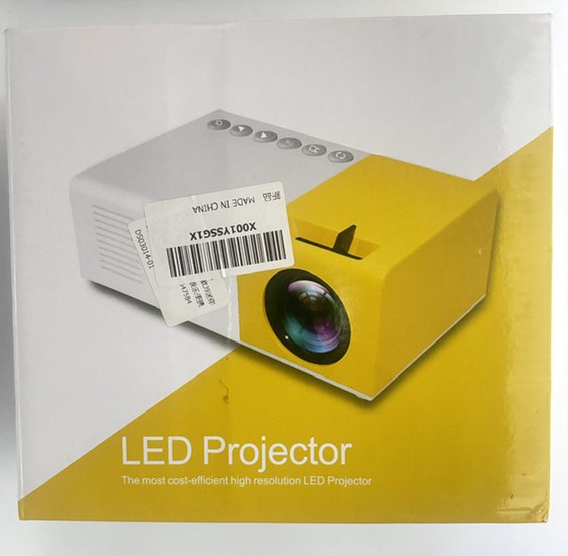 YG300 Mini LED Projector – Portable Multimedia Home Theater Projector